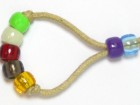 Salvation Bracelet 15 Crimson Lime Light Khaki Cotton